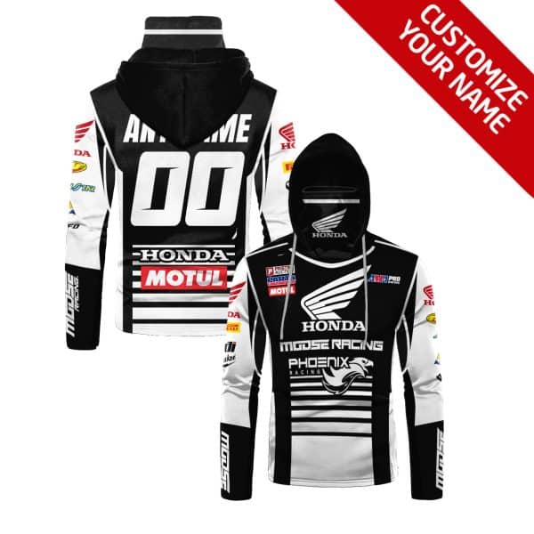 Hoodie Mask | Custom Name Racing | Limited Edition