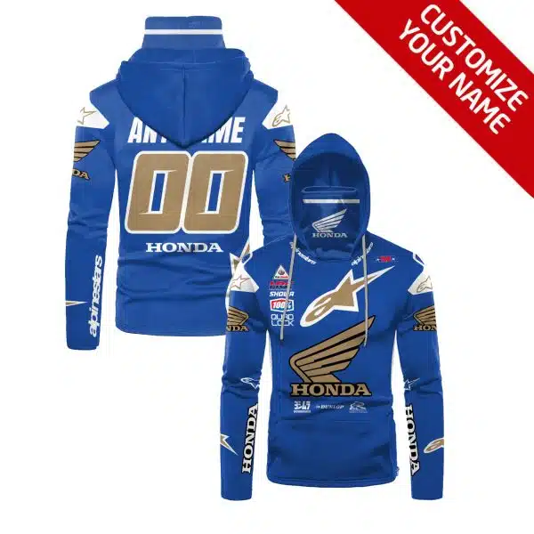 Hoodie Mask | Custom Name Racing | Limited Edition