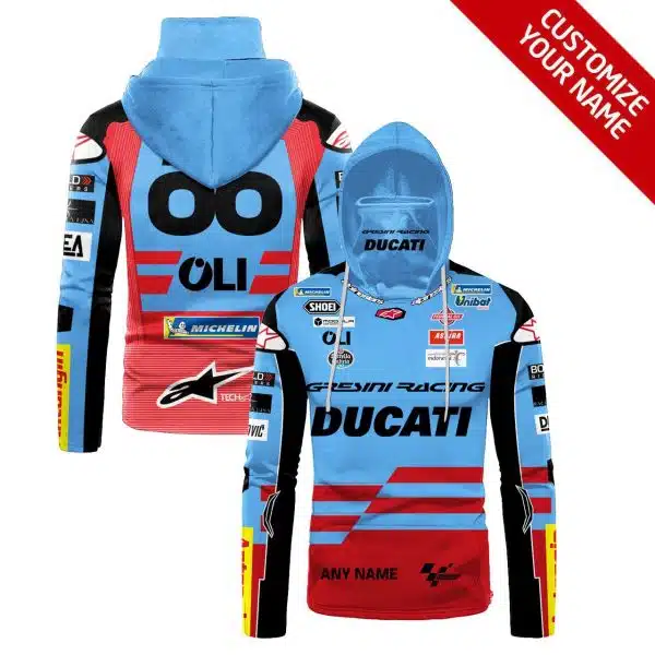 Hoodie Mask | Custom Name Racing | Limited Edition