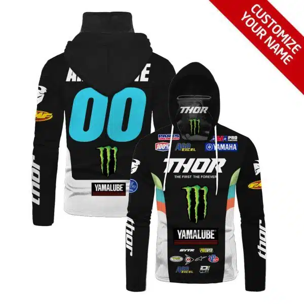 Hoodie Mask | Custom Name Racing | Limited Edition