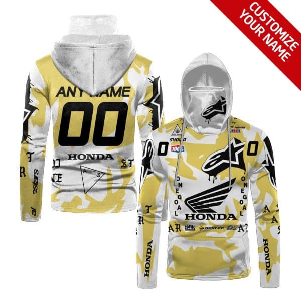 Hoodie Mask | Custom Name Racing | Limited Edition