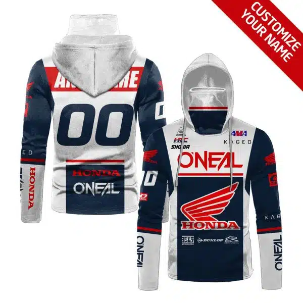 Hoodie Mask | Custom Name Racing | Limited Edition