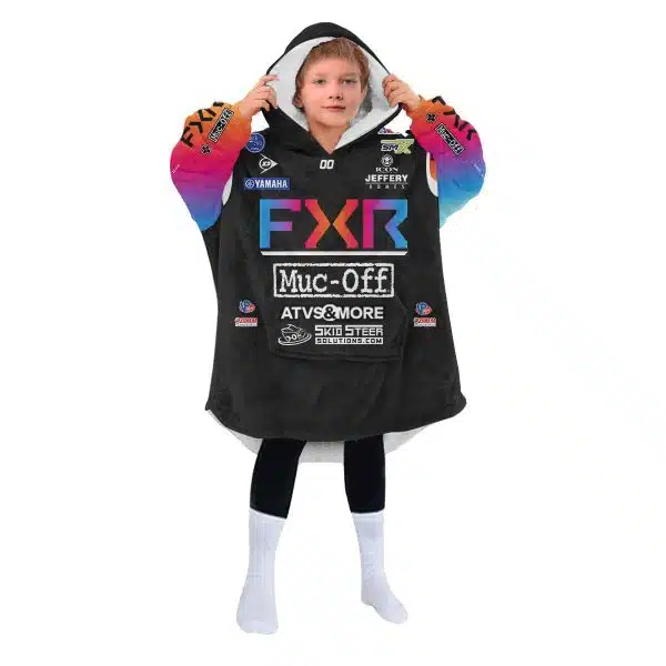 Custom Your Name Oodie Blanket Hoodie - Image 5