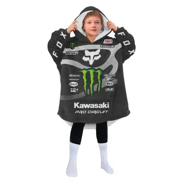 Custom Your Name Oodie Blanket Hoodie - Image 5