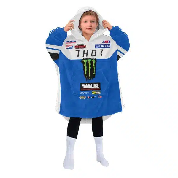 Custom Your Name Oodie Blanket Hoodie - Image 5