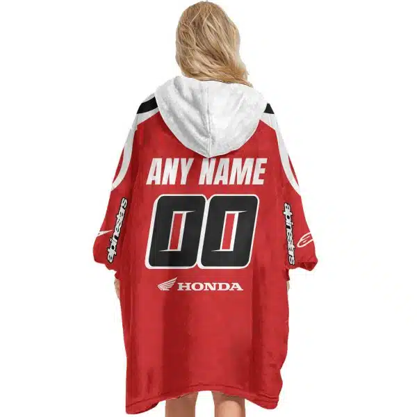Custom Your Name Oodie Blanket Hoodie - Image 3