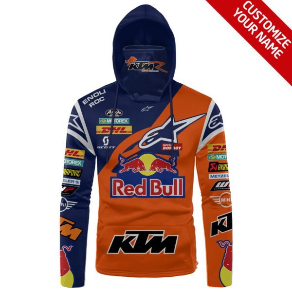 Hoodie Mask | Custom Name Racing | Limited Edition - Image 2