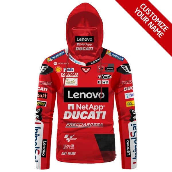 Hoodie Mask | Custom Name Racing | Limited Edition - Image 2