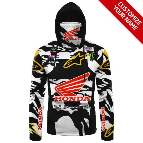 Hoodie Mask | Custom Name Racing | Limited Edition - Image 2