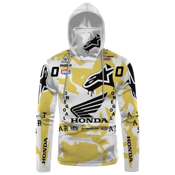 Hoodie Mask | Custom Name Racing | Limited Edition - Image 2