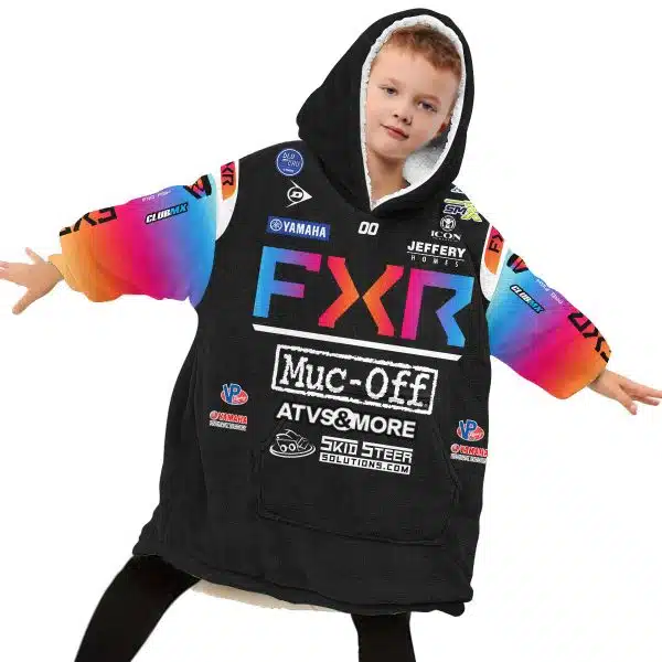 Custom Your Name Oodie Blanket Hoodie - Image 3