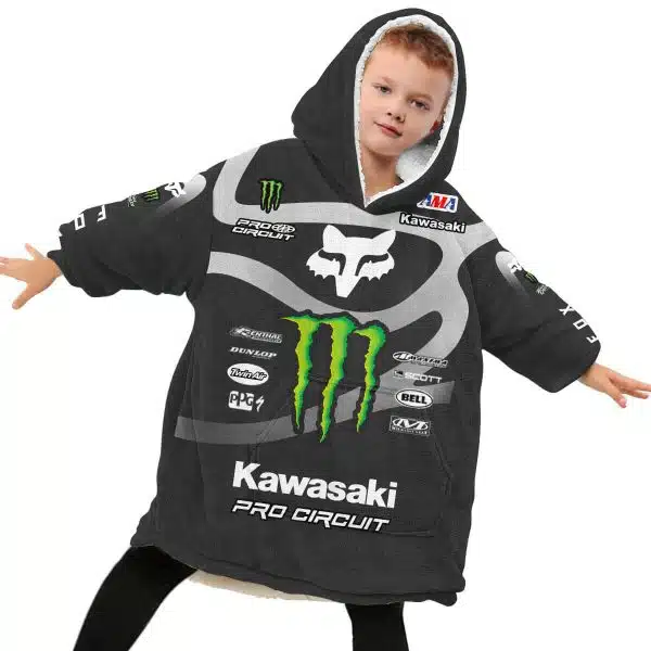 Custom Your Name Oodie Blanket Hoodie - Image 3