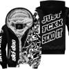 Just Fkcn Send It - Ski doo - Custom name - Fleece Zip Hoodie