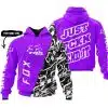 Just Fkcn Send It - Fox Racing - Custom name - Purple