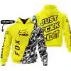 Just Fkcn Send It - Fox Racing - Custom name - Yellow