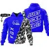 Just Fkcn Send It - Fox Racing - Custom name - Blue
