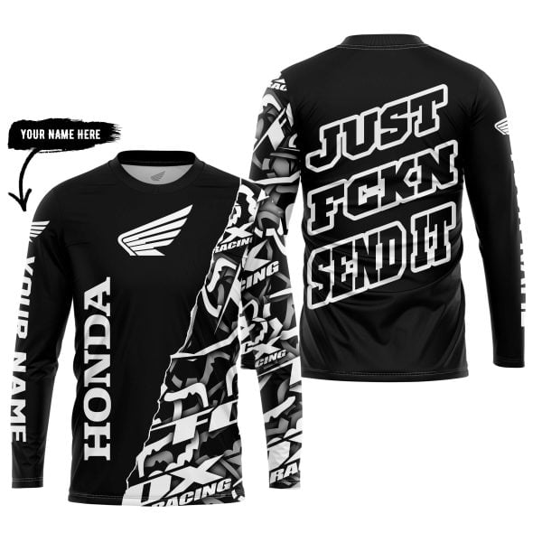 Just Fkcn Send It - Honda - Custom name - Image 3
