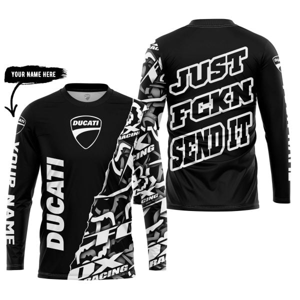 Just Fkcn Send It - Ducati - Custom name - Image 3