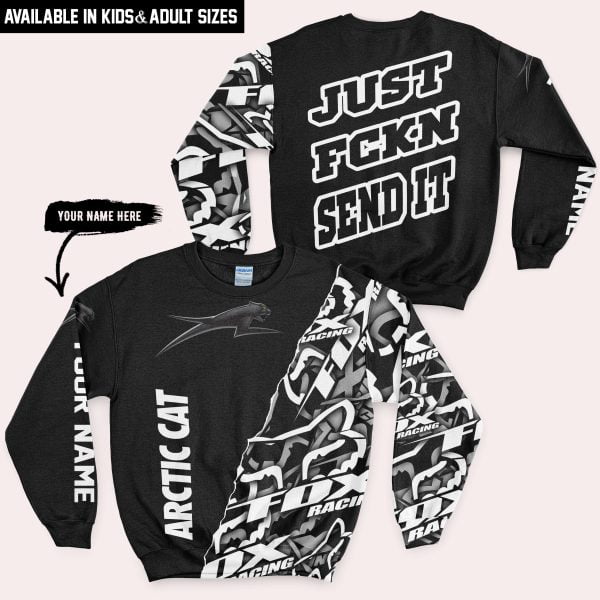 Just Fkcn Send It - Arctic cat - Custom name - Image 5