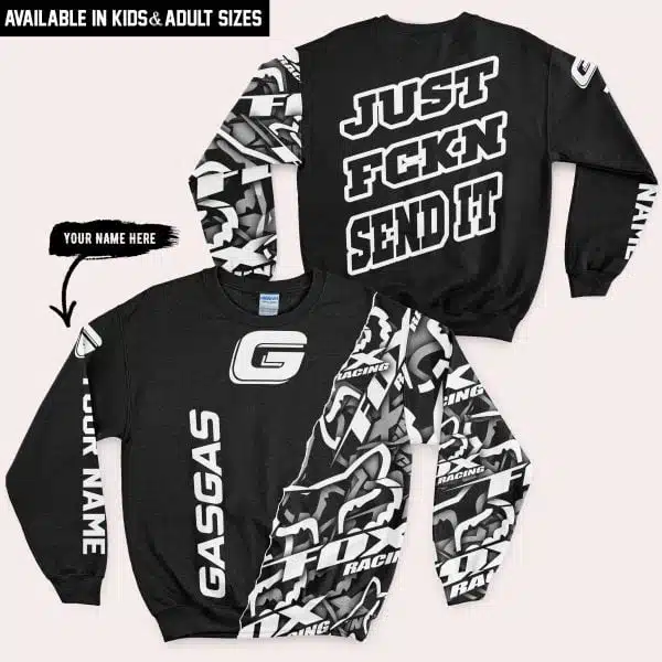 Just Fkcn Send It - Gas Gas - Custom name - Image 4