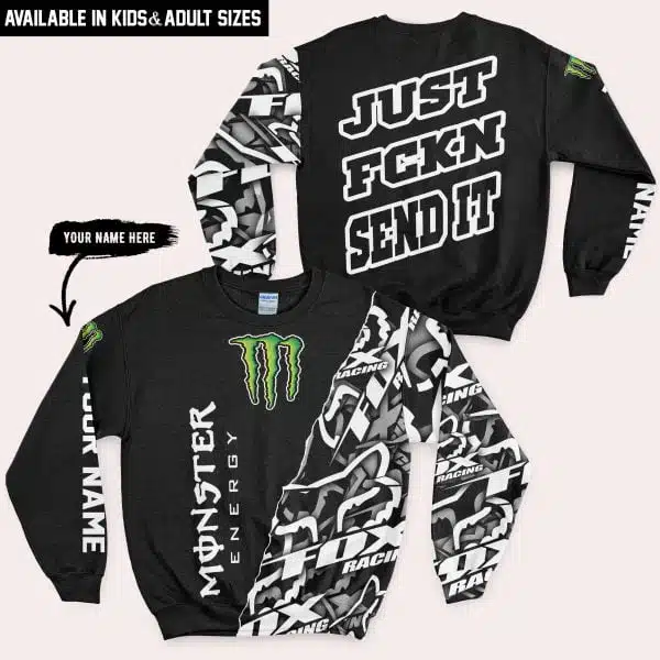Just Fkcn Send It - Monster - Custom name - Image 4