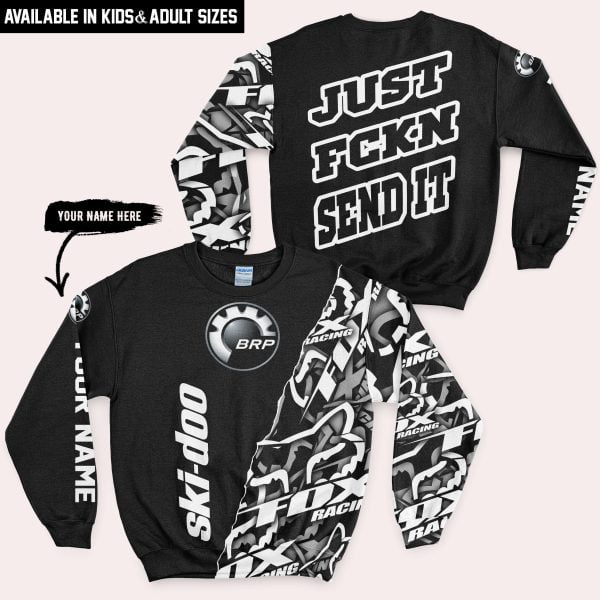 Just Fkcn Send It - Ski doo - Custom name - Image 4
