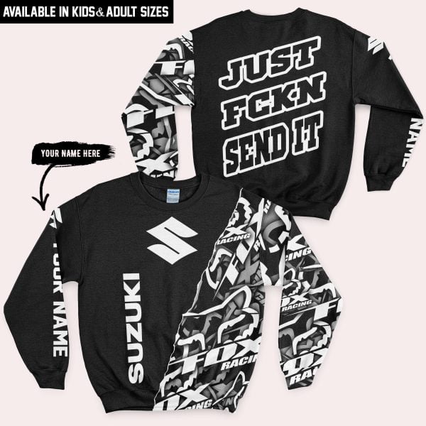 Just Fkcn Send It - Suzuki - Custom name - Image 4