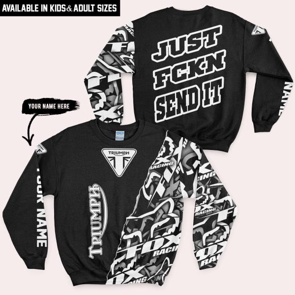 Just Fkcn Send It - Triumph - Custom name - Image 4