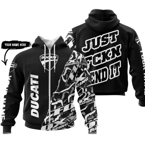 Just Fkcn Send It - Ducati - Custom name - Image 2