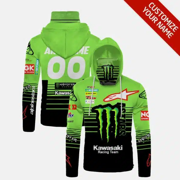 Hoodie Mask | Custom Name Racing | Limited Edition - Image 2