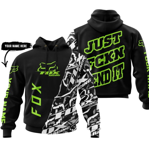 Just Fkcn Send It - Fox Racing - Custom name - Green