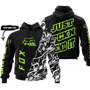 Just Fkcn Send It - Fox Racing - Custom name - Neon