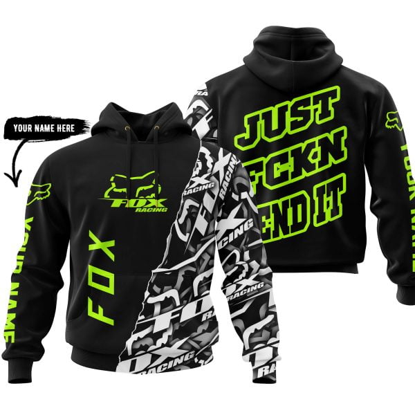 Just Fkcn Send It - Fox Racing - Custom name - Neon