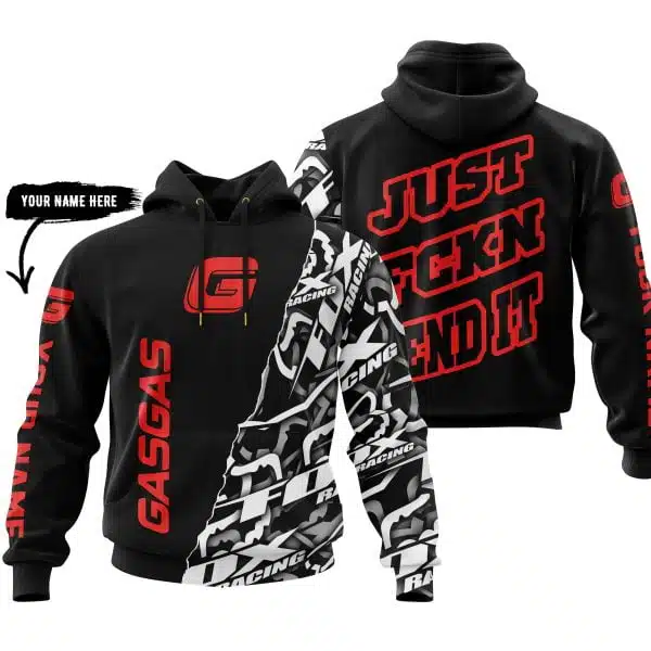 Just Fkcn Send It - Gas Gas - Custom name - Red