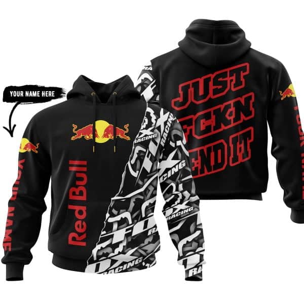 Just Fkcn Send It - Redbull - Custom name - Red