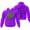 Too Fast To Live Too Young To Die - Monster Energy Fox Racing - Purple