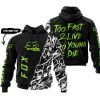 Too Fast To Live Too Young To Die - Fox Racing - Green