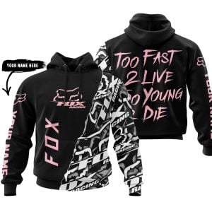 Too Fast To Live Too Young To Die - Fox Racing - Pink