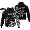 Too Fast To Live Too Young To Die - Fox Racing - Silver