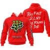 Too Fast To Live Too Young To Die - Monster Energy Fox Racing - Red