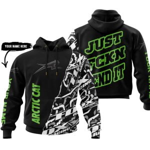 Just Fkcn Send It - Arctic cat - Custom name - Green