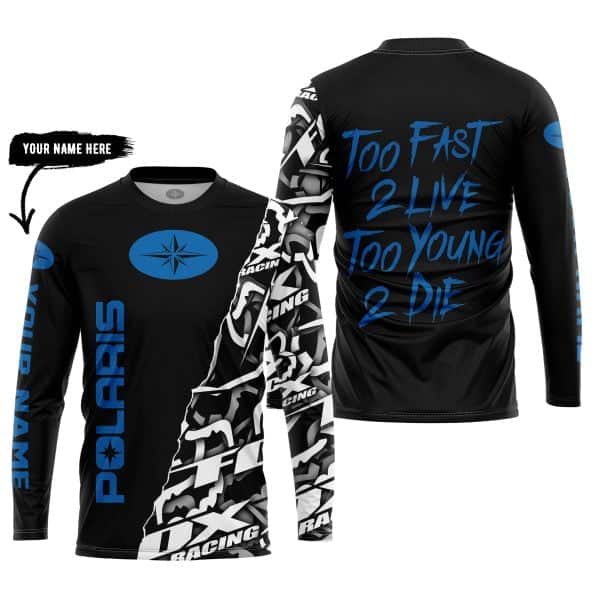 Too Fast To Live Too Young To Die - Polaris - Custom name - Blue - Image 5