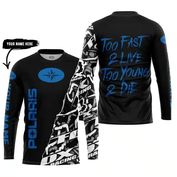 Too Fast To Live Too Young To Die - Polaris - Custom name - Blue - Image 5