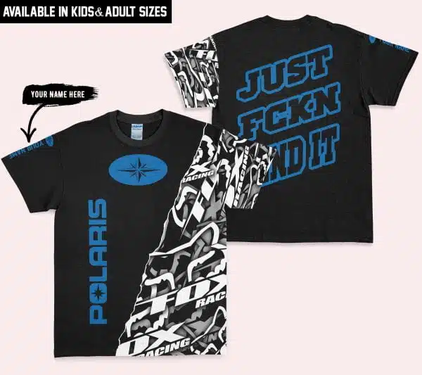 Just Fkcn Send It - Polaris - Custom name - Blue - Image 3