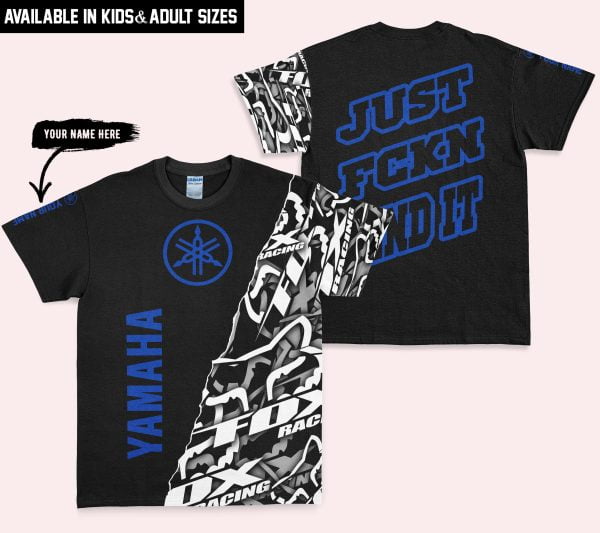 Just Fkcn Send It - Yamaha - Custom name - Blue - Image 3