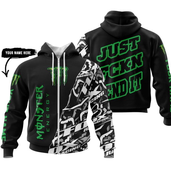 Just Fkcn Send It - Monster - Custom name - Green - Image 2