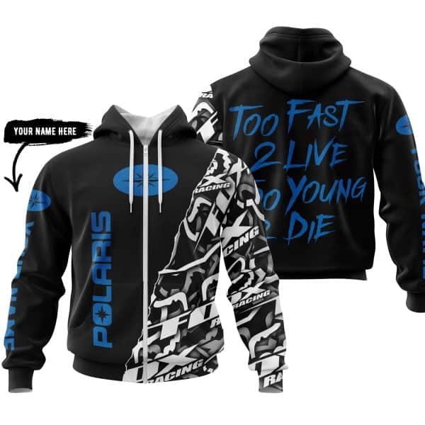 Too Fast To Live Too Young To Die - Polaris - Custom name - Blue - Image 2