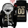 Zero Fox Given Gold - Custom Name Racing - Alpinestars - Fleece Zip Hoodie