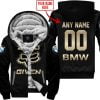 Zero Fox Given Gold - Custom Name Racing - BWM - Fleece Zip Hoodie