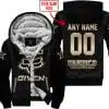 Zero Fox Given Gold - Custom Name Racing - Rockstar - Fleece Zip Hoodie